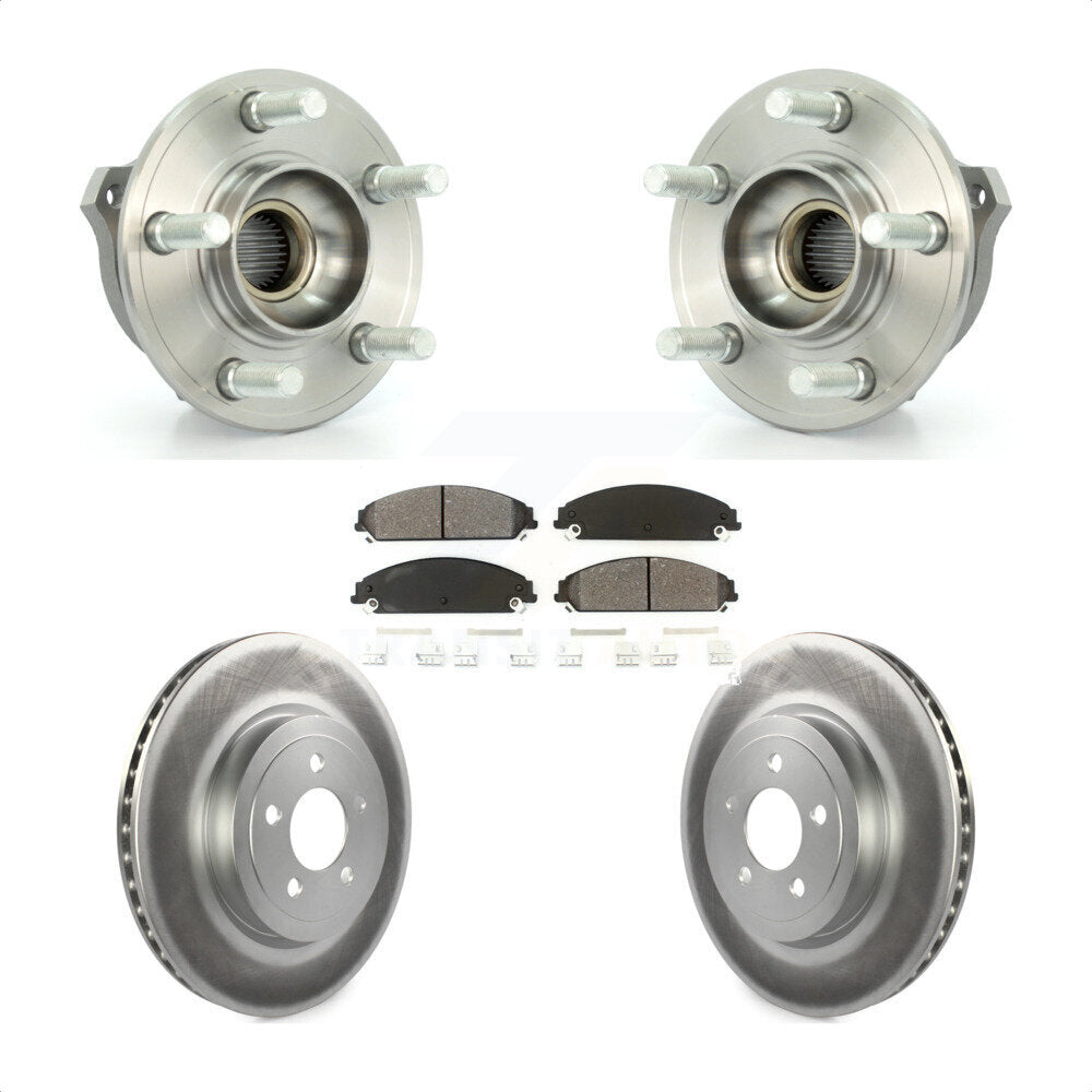Transit Auto KBB-104058 Wheel Bearing and Hub Assembly for 2005-2023 Dodge Charger, Chrysler 300, Dodge Challenger & more - Front product image