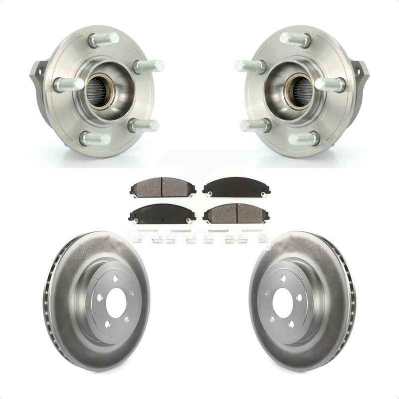 Transit Auto KBB-104058 Wheel Bearing and Hub Assembly for 2005-2023 Dodge Charger, Chrysler 300, Dodge Challenger & more - Front product image