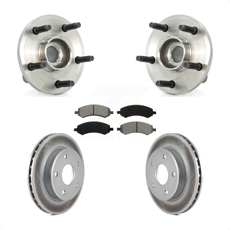 Transit Auto KBB-104061 Wheel Bearing and Hub Assembly for 2005-2010 Mitsubishi Raider, Dodge Dakota - Front product image