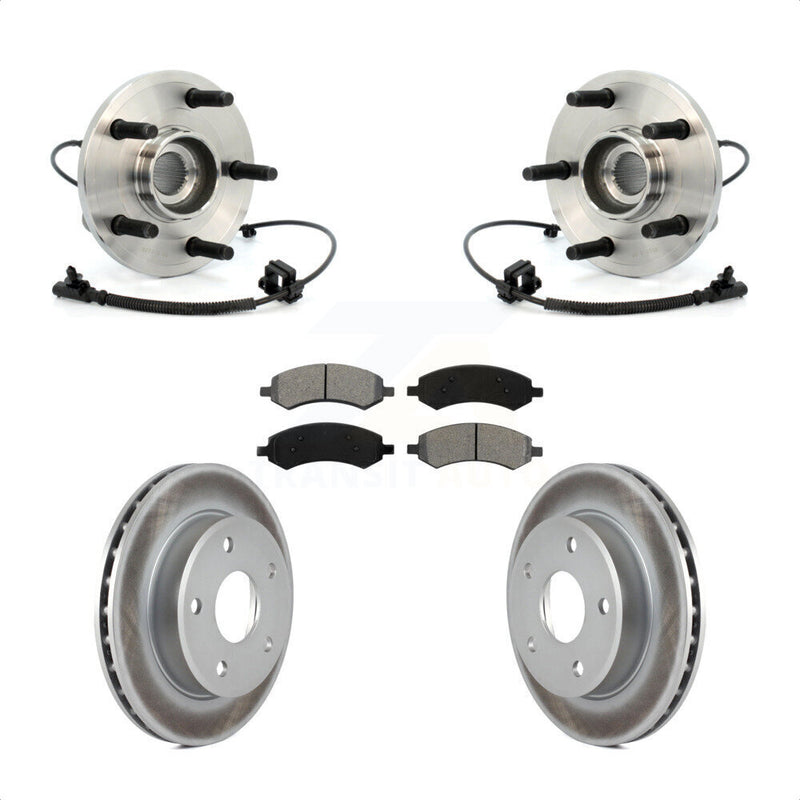 Transit Auto KBB-104062 Wheel Bearing and Hub Assembly for 2005-2011 Ram Dakota, Mitsubishi Raider, Dodge Dakota - Front product image