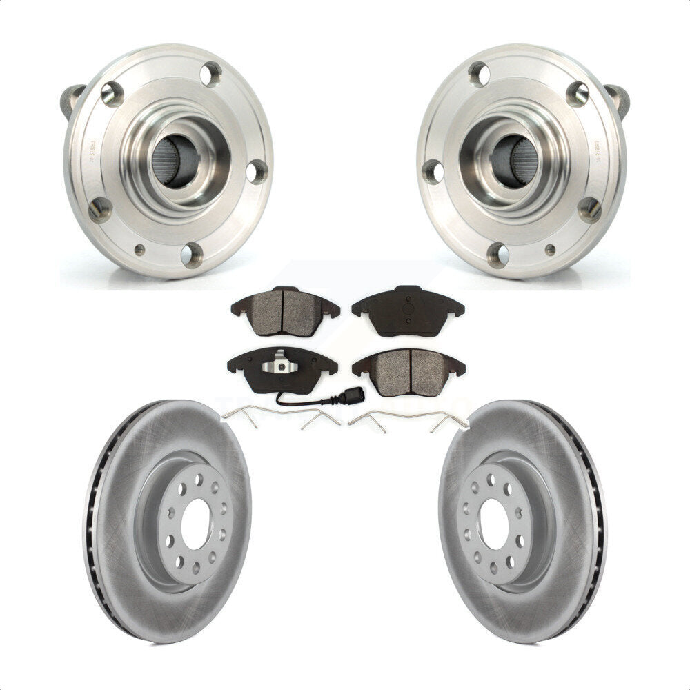 Transit Auto KBB-104072 Wheel Bearing and Hub Assembly for 2005-2019 Volkswagen Beetle, Volkswagen CC, Volkswagen Jetta & more - Front product image