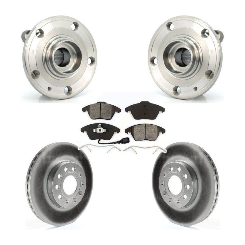 Transit Auto KBB-104074 Wheel Bearing and Hub Assembly for 2005-2019 Volkswagen Beetle, Volkswagen Jetta, Volkswagen GTI & more - Front product image