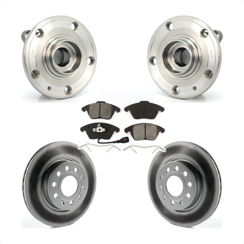 Transit Auto KBB-104075 Wheel Bearing and Hub Assembly for 2011-2013 Volkswagen GTI, Audi A3 Quattro - Front product image