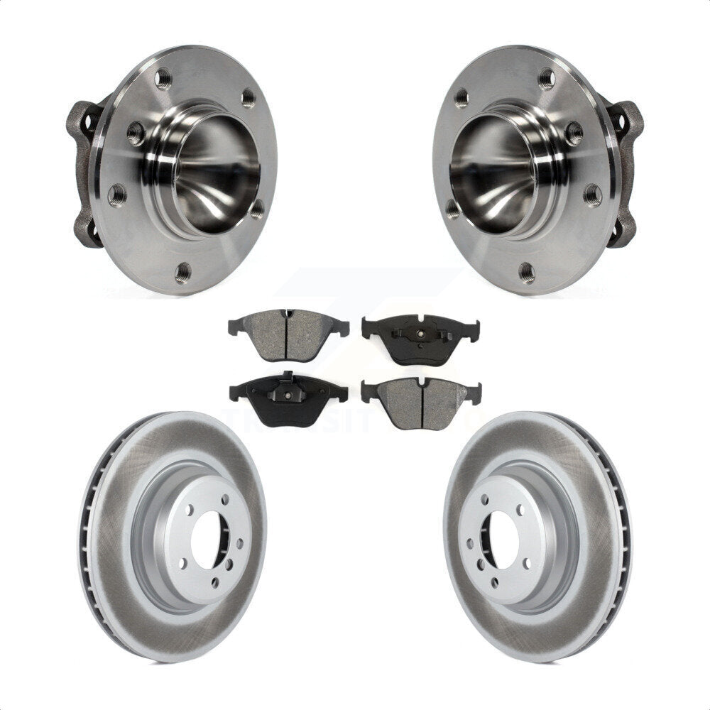Transit Auto KBB-104081 Wheel Bearing and Hub Assembly for 2007-2013 BMW 335i, BMW 335is, BMW 335d - Front product image