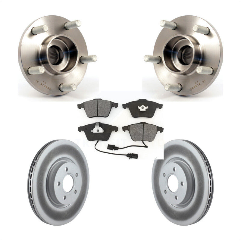Transit Auto KBB-104084 Wheel Bearing and Hub Assembly for 2004-2013 Volvo C70, Volvo S40, Volvo V50 - Front product image
