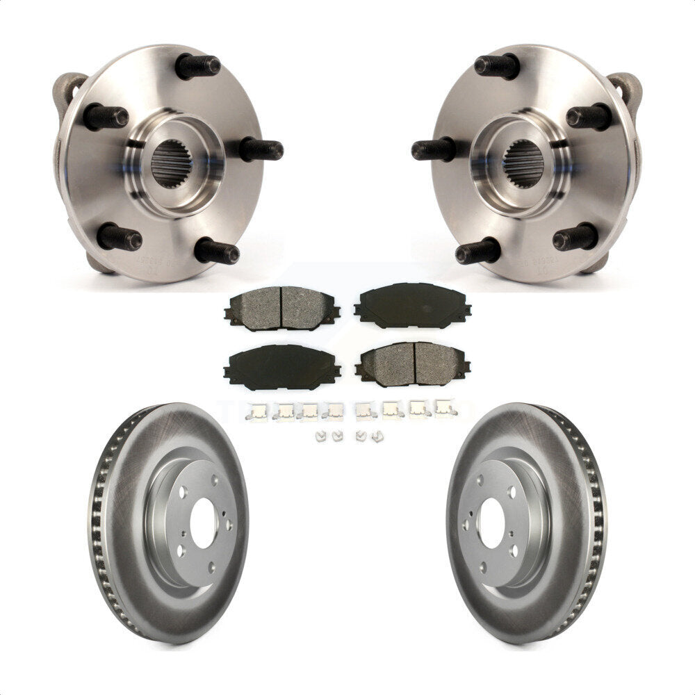 Transit Auto KBB-104086 Wheel Bearing and Hub Assembly for 2006-2018 Toyota Corolla iM, Scion iM, Scion tC & more - Front product image
