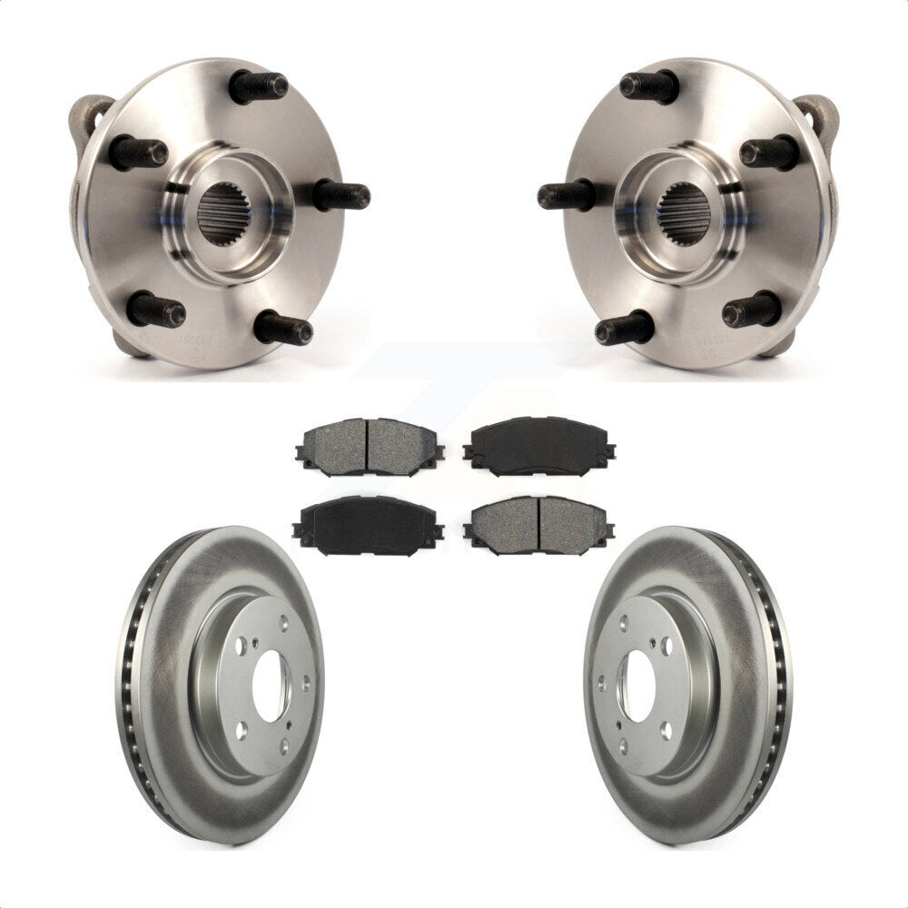 Transit Auto KBB-104087 Wheel Bearing and Hub Assembly for 2006-2018 Toyota Prius V, Lexus HS250h, Toyota RAV4 & more - Front product image