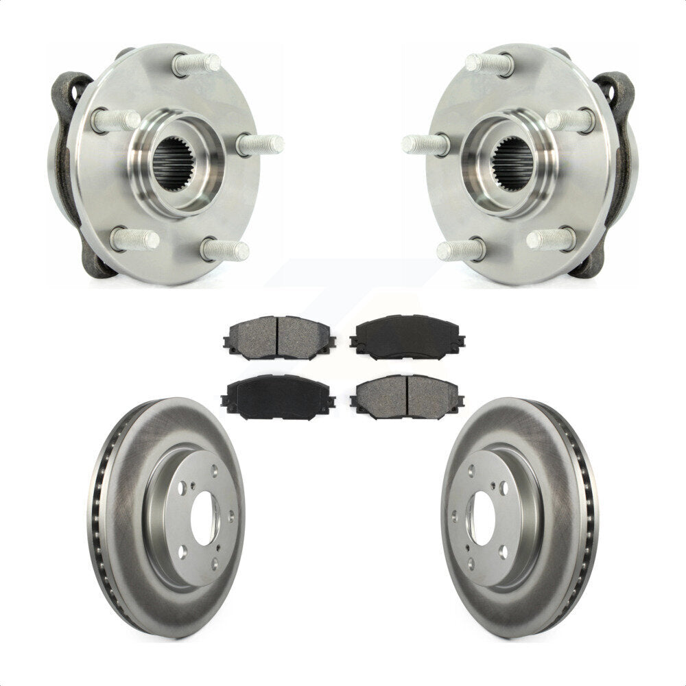 Transit Auto KBB-104089 Wheel Bearing and Hub Assembly for 2013-2018 Toyota RAV4 - Front product image