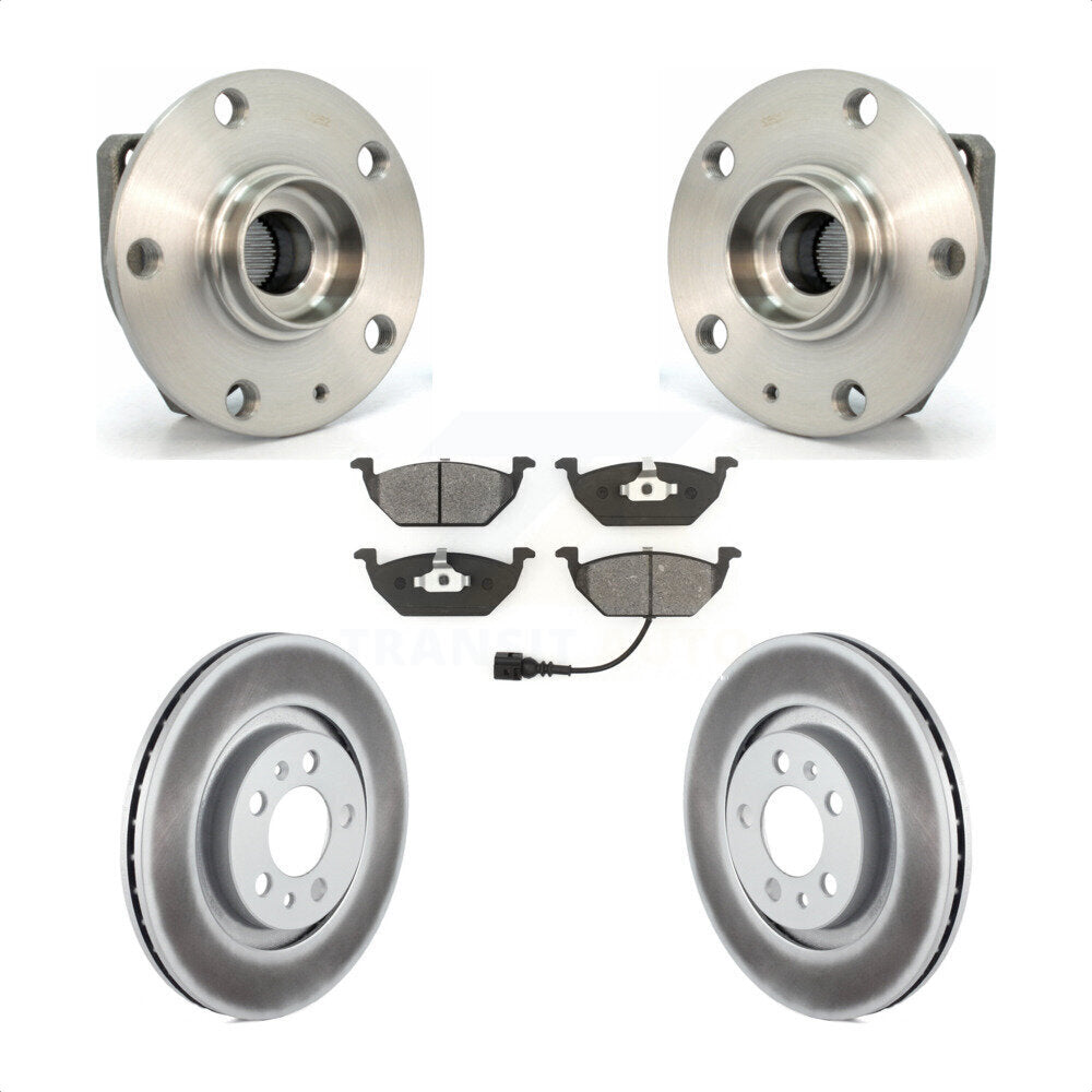 Transit Auto KBB-104091 Wheel Bearing and Hub Assembly for 2007-2010 Volkswagen Golf City - Front product image