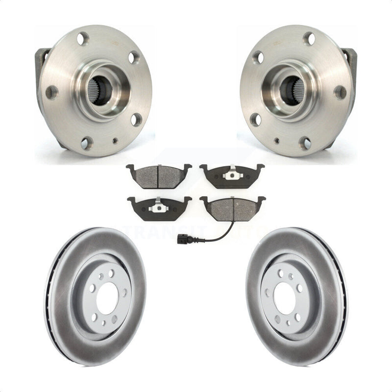 Transit Auto KBB-104091 Wheel Bearing and Hub Assembly for 2007-2010 Volkswagen Golf City - Front product image