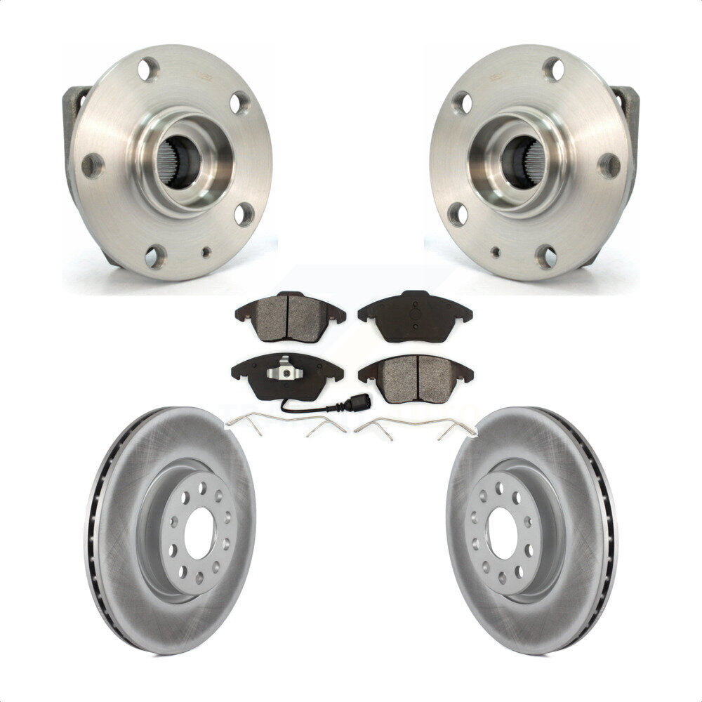 Transit Auto KBB-104093 Wheel Bearing and Hub Assembly for 2006-2009 Volkswagen GTI - Front product image