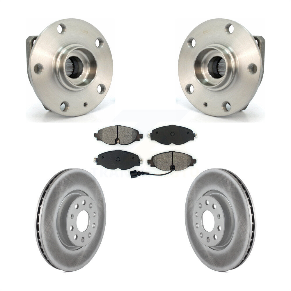 Transit Auto KBB-104094 Wheel Bearing and Hub Assembly for 2017-2019 Volkswagen Golf Alltrack - Front product image