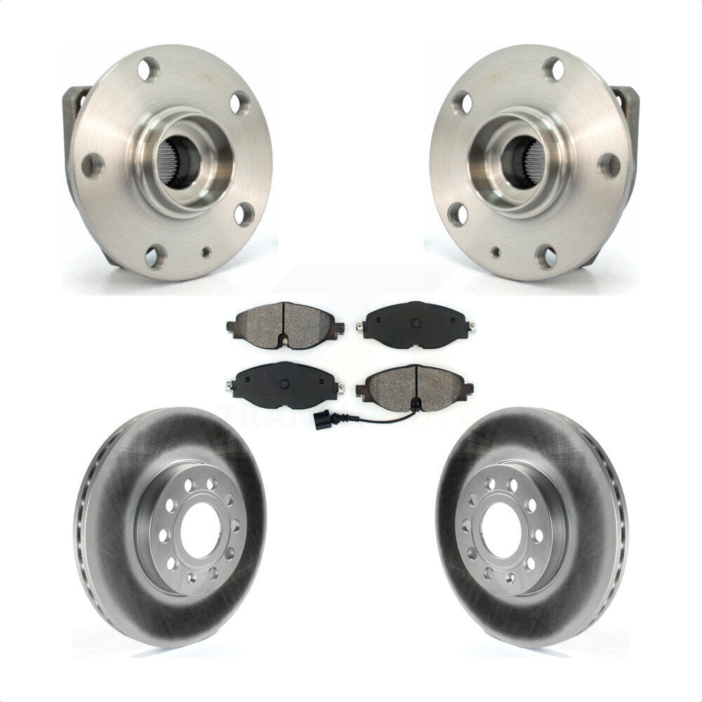 Transit Auto KBB-104096 Wheel Bearing and Hub Assembly for 2015-2020 Volkswagen Golf, Volkswagen e-Golf, Volkswagen Golf SportWagen - Front product image