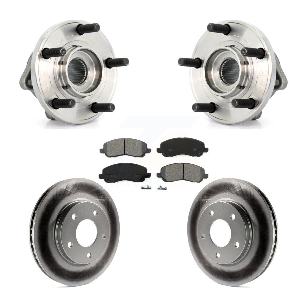 Transit Auto KBB-104097 Wheel Bearing and Hub Assembly for 2009 Dodge Caliber - Front product image