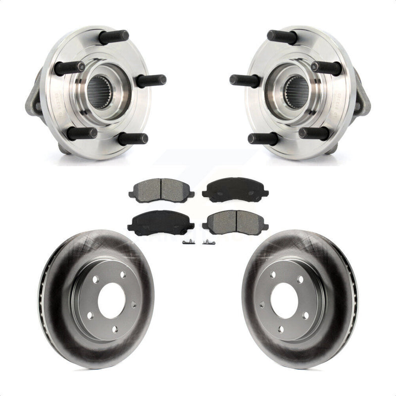 Transit Auto KBB-104097 Wheel Bearing and Hub Assembly for 2009 Dodge Caliber - Front product image