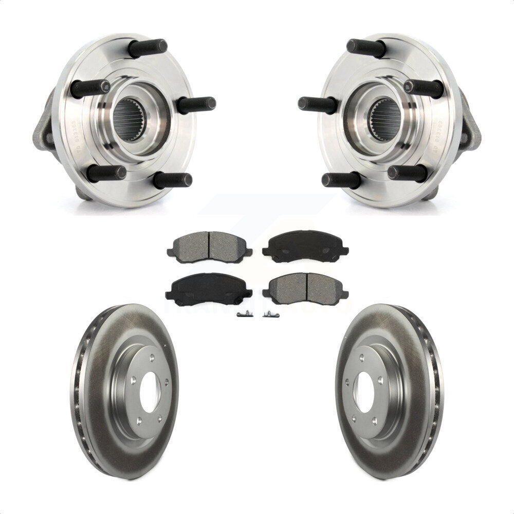 Transit Auto KBB-104098 Wheel Bearing and Hub Assembly for 2007-2014 Chrysler 200, Dodge Avenger, Dodge Caliber & more - Front product image