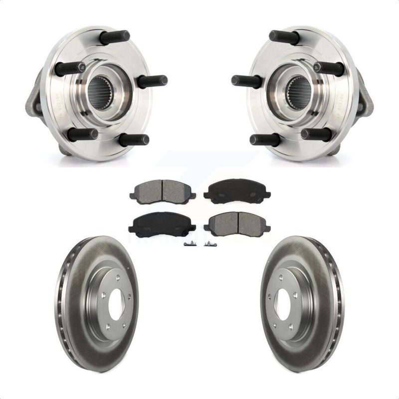 Transit Auto KBB-104098 Wheel Bearing and Hub Assembly for 2007-2014 Chrysler 200, Dodge Avenger, Dodge Caliber & more - Front product image