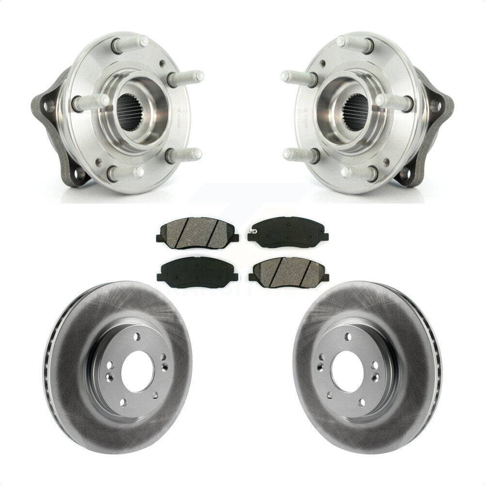 Transit Auto KBB-104103 Wheel Bearing and Hub Assembly for 2007-2009 Hyundai Santa Fe - Front product image