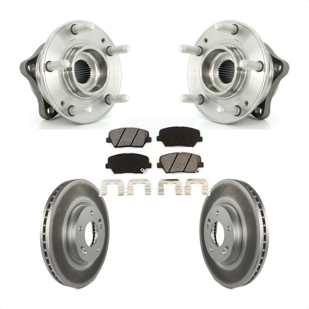 Transit Auto KBB-104105 Wheel Bearing and Hub Assembly for 2010-2013 Kia Sorento, Hyundai Santa Fe - Front product image