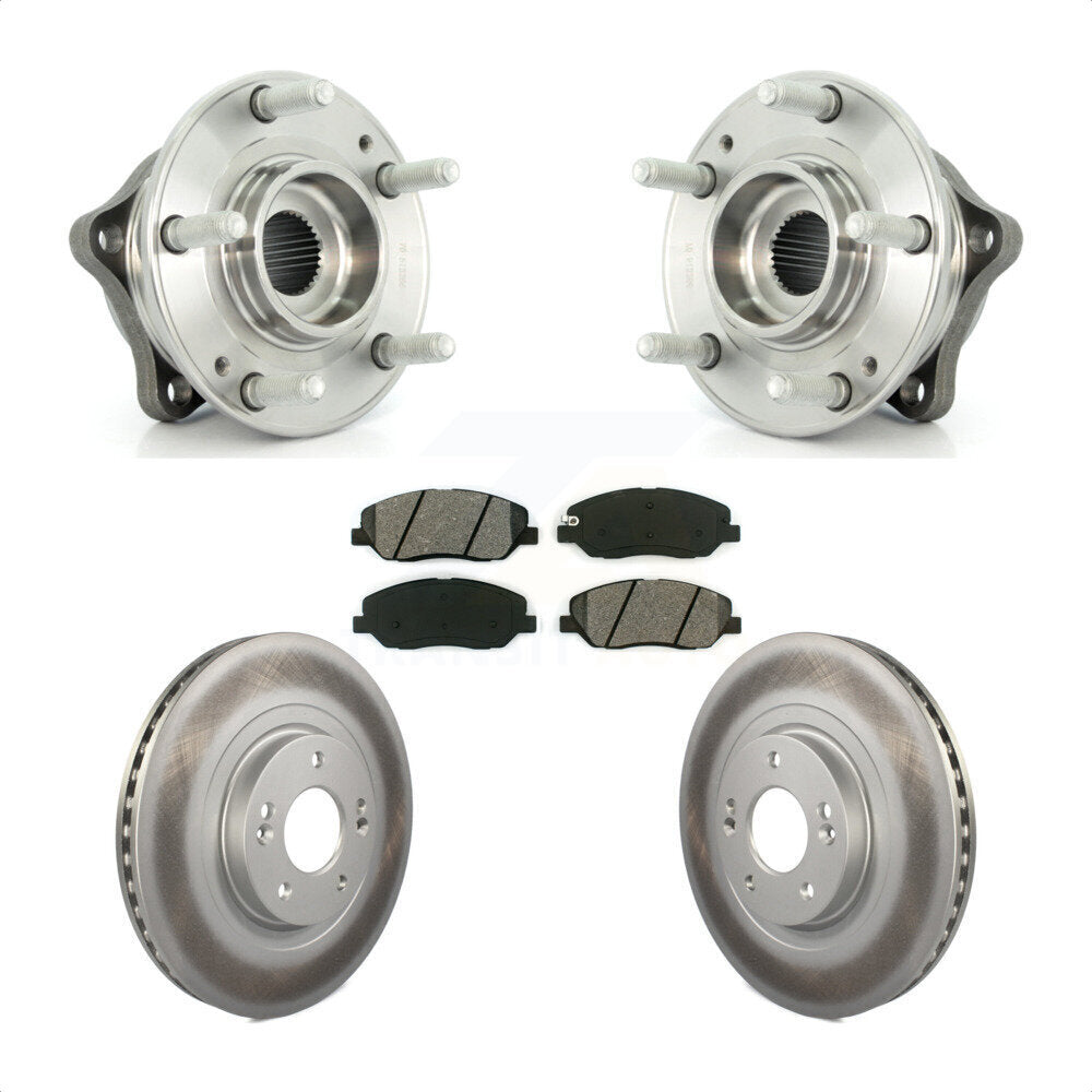 Transit Auto KBB-104106 Wheel Bearing and Hub Assembly for 2013-2015 Hyundai Santa Fe, Hyundai Santa Fe XL - Front product image