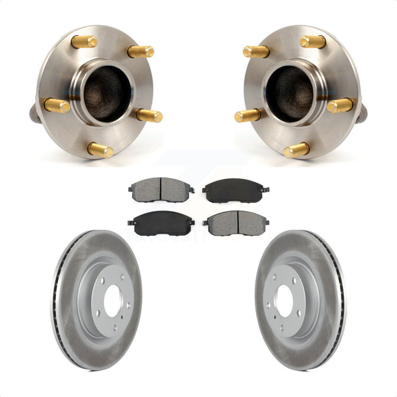 Transit Auto KBB-104110 Wheel Bearing and Hub Assembly for 2003-2005 INFINITI G35, Nissan 350Z - Front product image