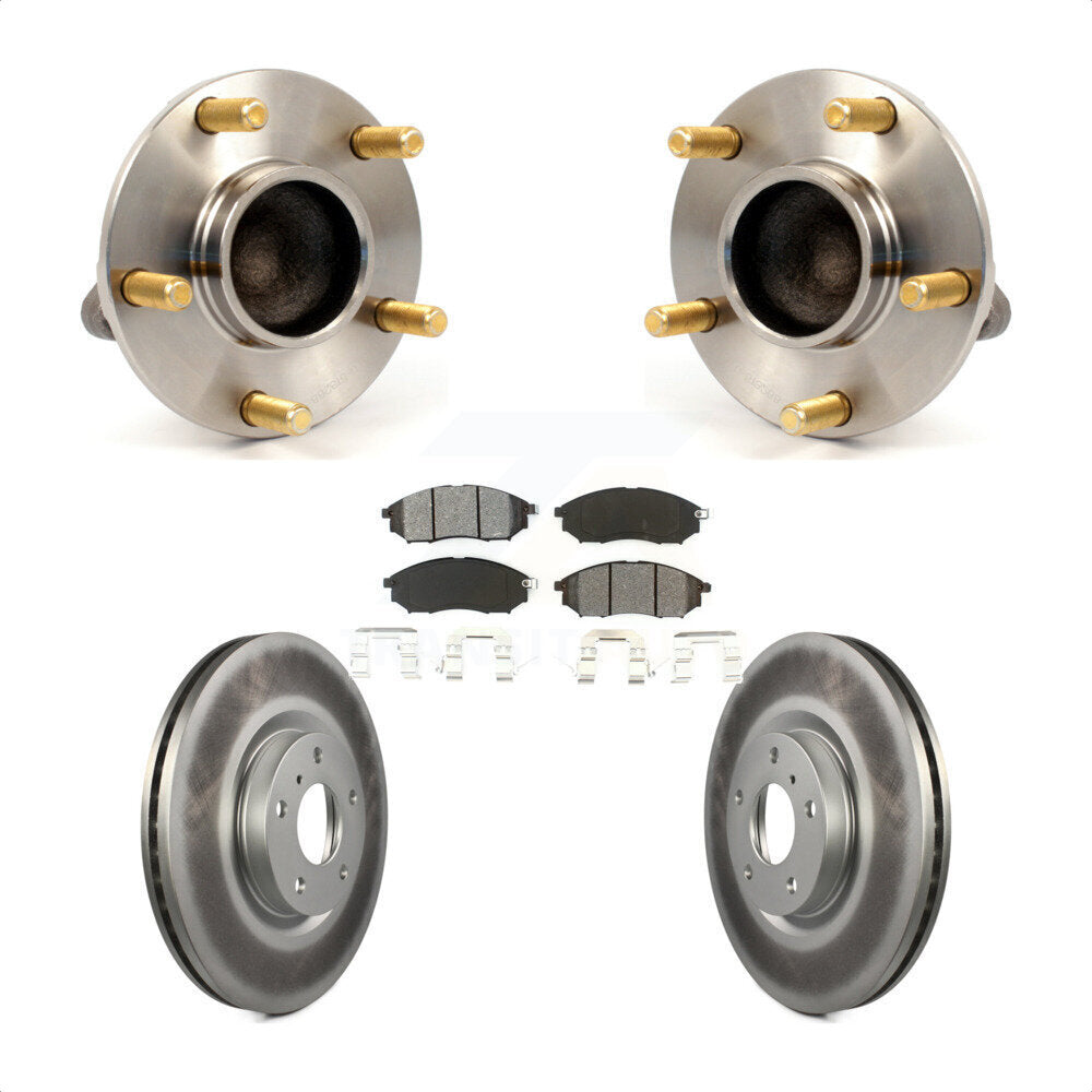 Transit Auto KBB-104111 Wheel Bearing and Hub Assembly for 2005-2009 INFINITI G35, Nissan 350Z - Front product image