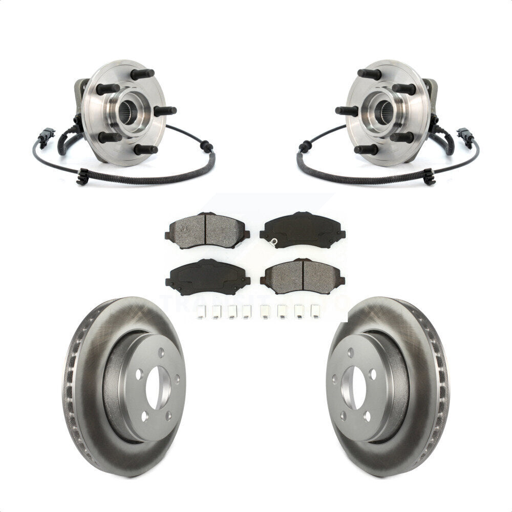 Transit Auto KBB-104113 Wheel Bearing and Hub Assembly for 2007-2012 Dodge Nitro, Jeep Liberty - Front product image