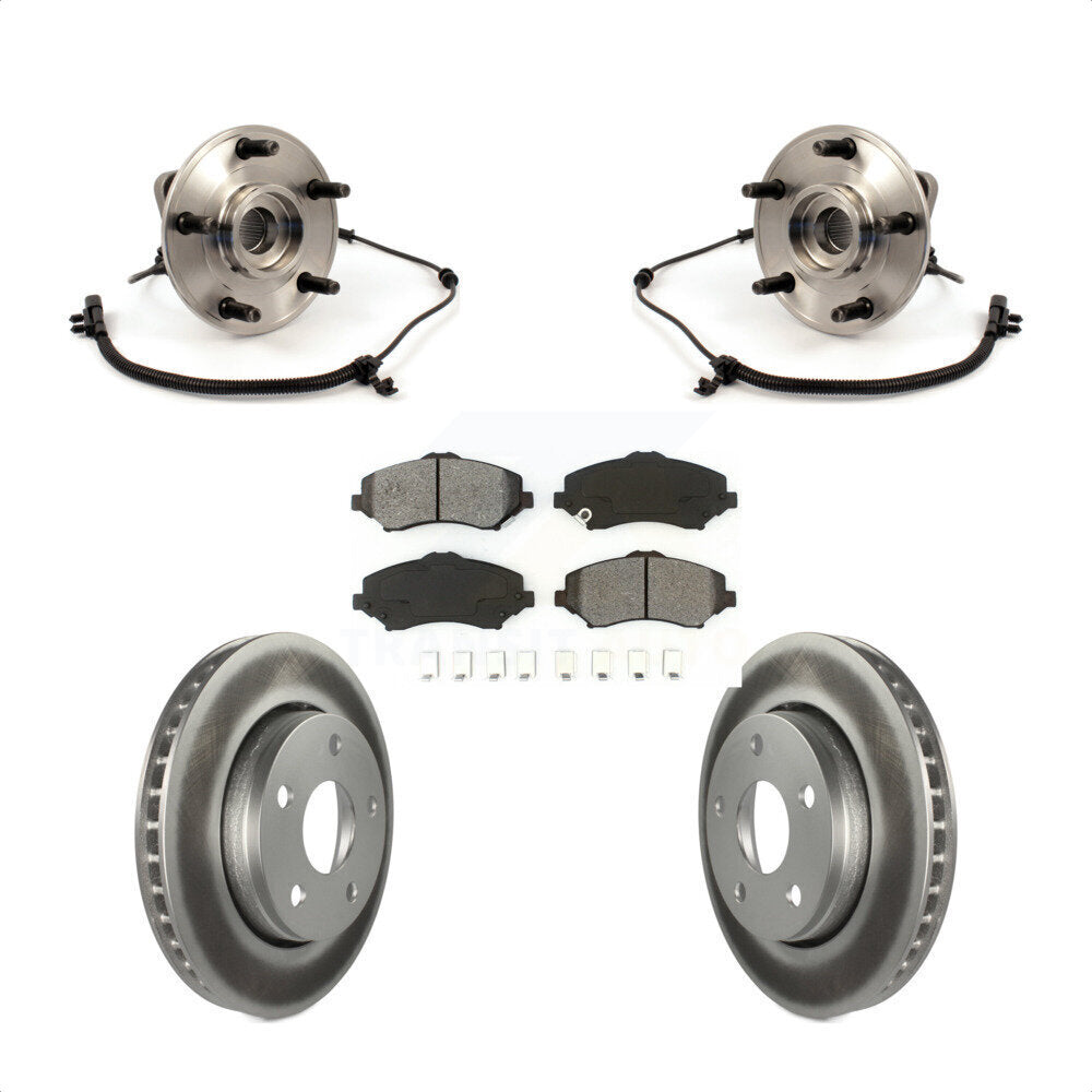 Transit Auto KBB-104116 Wheel Bearing and Hub Assembly for 2007-2010 Jeep Wrangler - Front product image