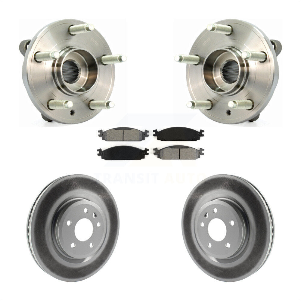 Transit Auto KBB-104123 Wheel Bearing and Hub Assembly for 2009-2010 Lincoln MKS - Front product image