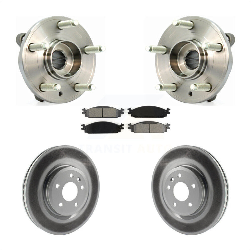 Transit Auto KBB-104123 Wheel Bearing and Hub Assembly for 2009-2010 Lincoln MKS - Front product image