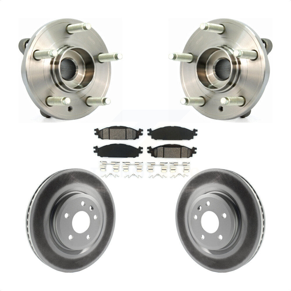 Transit Auto KBB-104124 Wheel Bearing and Hub Assembly for 2009-2019 Ford Flex, Lincoln MKS, Ford Taurus & more - Front product image