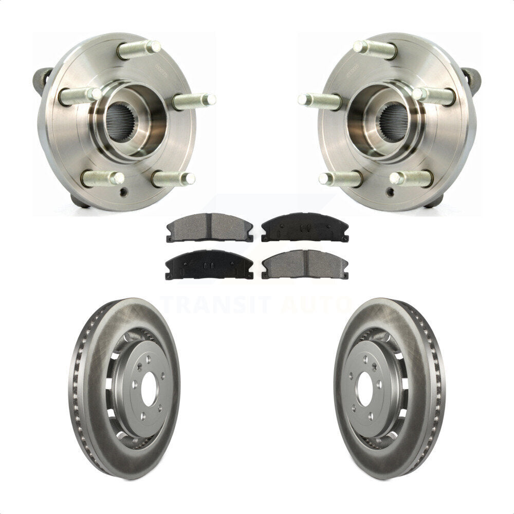Transit Auto KBB-104125 Wheel Bearing and Hub Assembly for 2012-2019 Ford Taurus, Lincoln MKS, Lincoln MKT & more - Front product image
