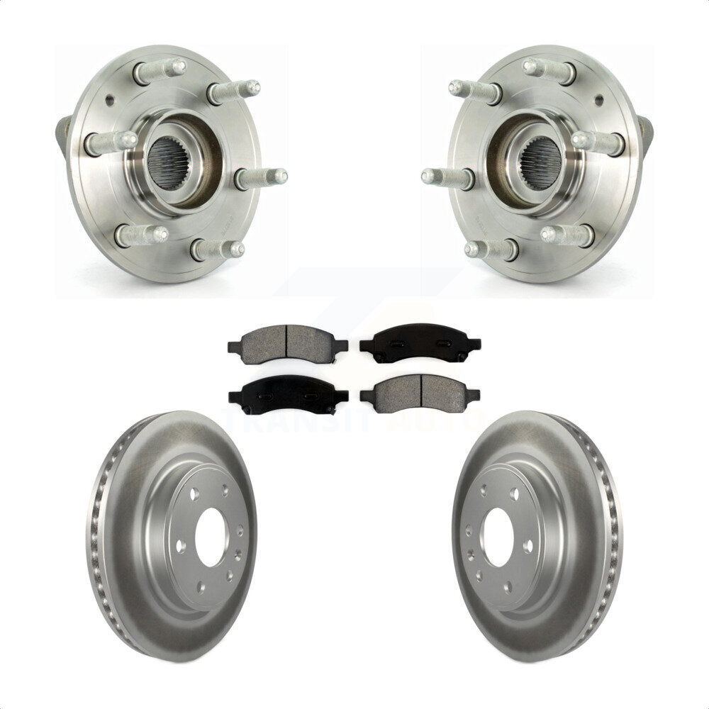 Transit Auto KBB-104127 Wheel Bearing and Hub Assembly for 2007-2017 GMC Acadia Limited, Chevrolet Traverse, Buick Enclave & more - Front product image