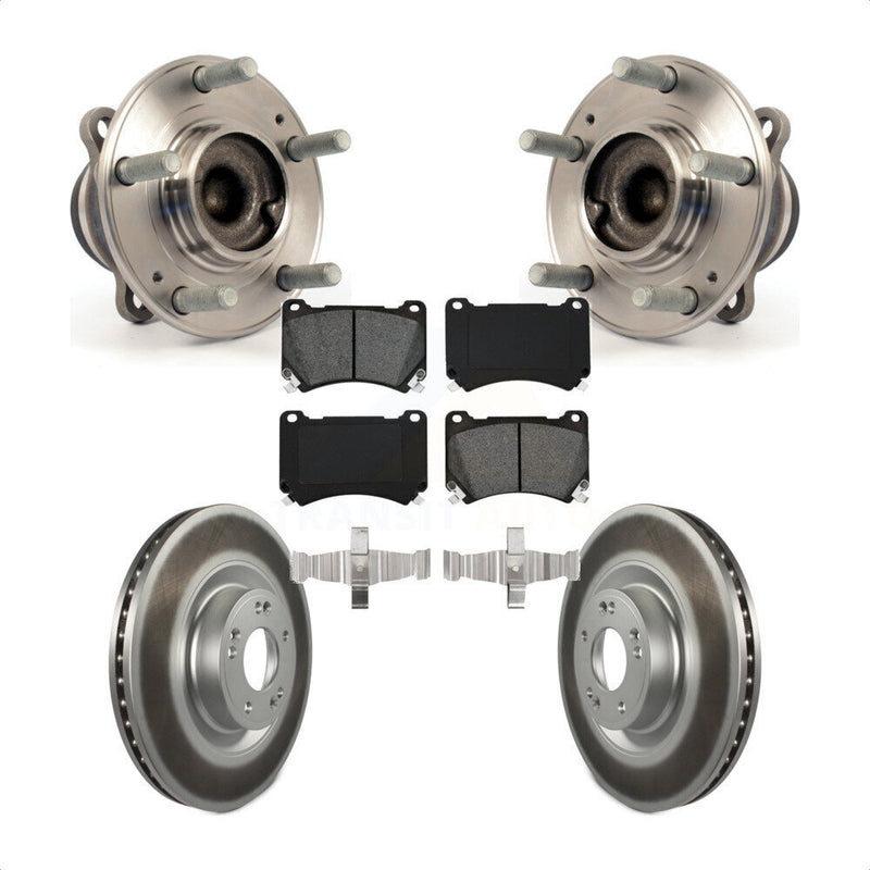 Transit Auto KBB-104128 Wheel Bearing and Hub Assembly for 2011-2014 Hyundai Genesis, Hyundai Equus - Front product image