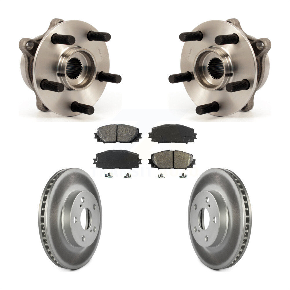 Transit Auto KBB-104137 Wheel Bearing and Hub Assembly for 2010-2017 Toyota Prius Plug-In, Lexus CT200h, Toyota Prius - Front product image