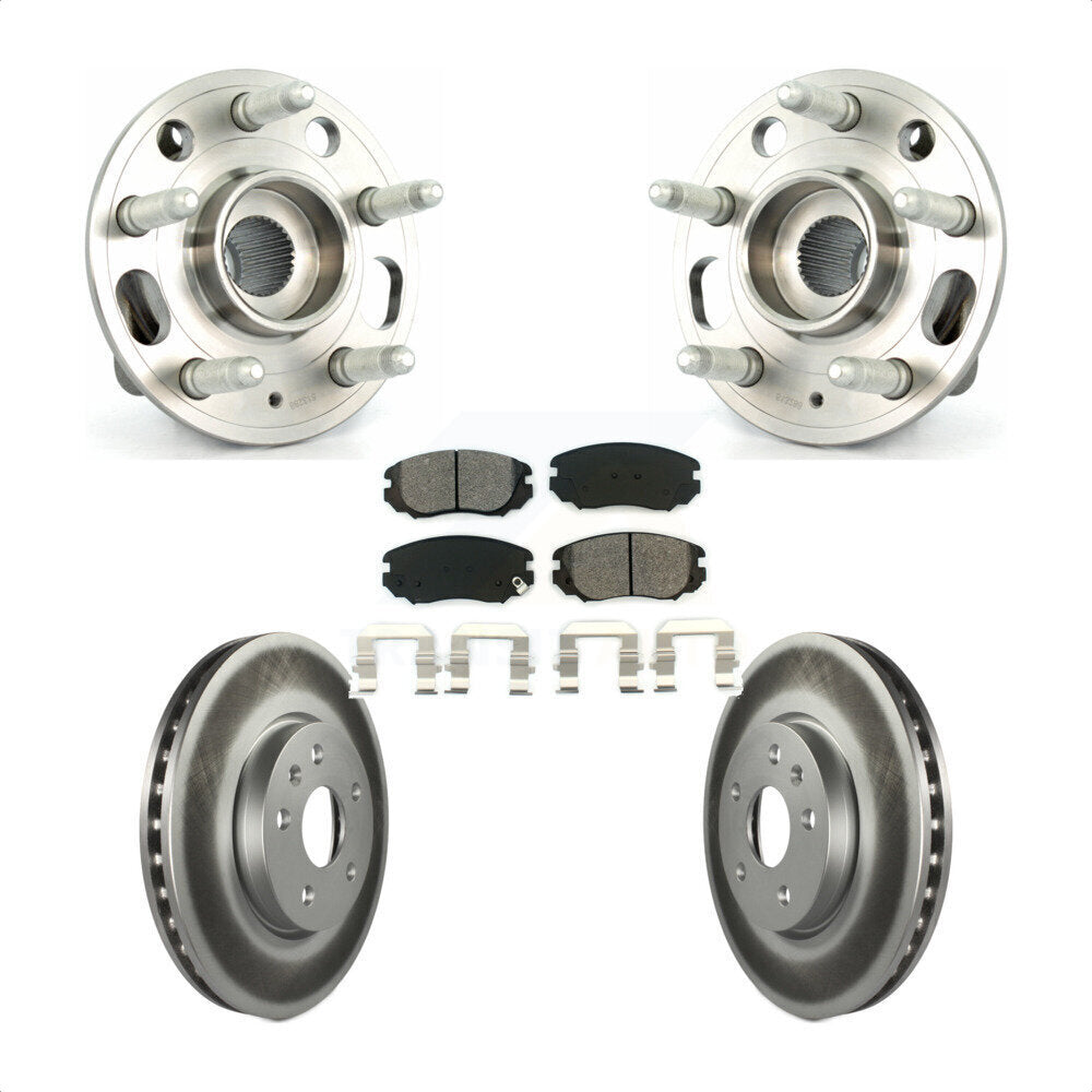 Transit Auto KBB-104140 Wheel Bearing and Hub Assembly for 2010-2020 GMC Terrain, Chevrolet Malibu Limited, Chevrolet Impala & more - Front product image