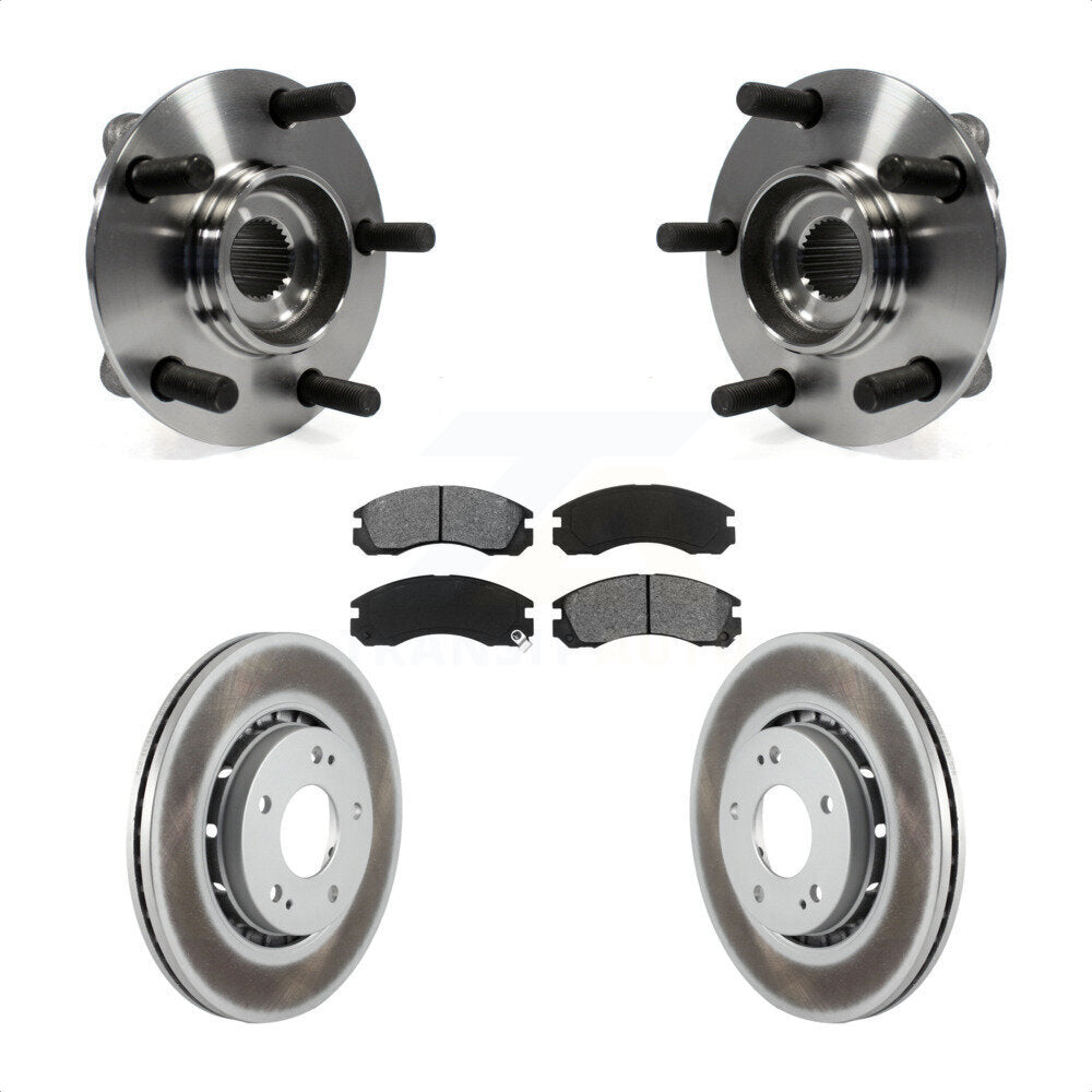 Transit Auto KBB-104161 Wheel Bearing and Hub Assembly for 2010-2011 Mitsubishi Lancer - Front product image