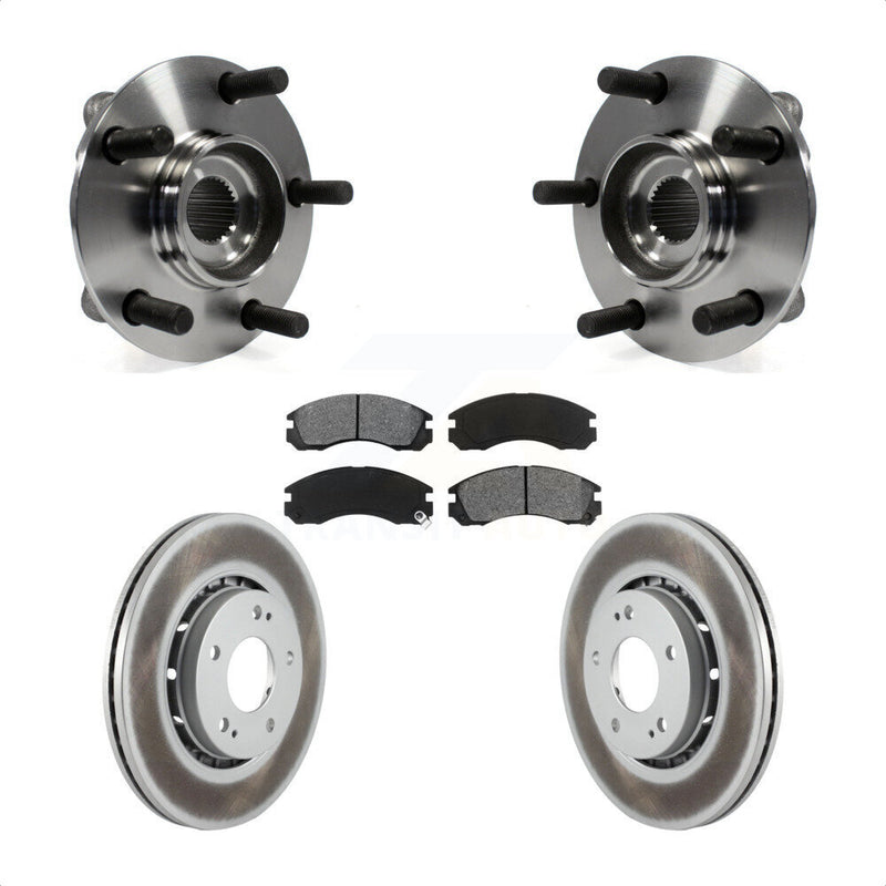 Transit Auto KBB-104161 Wheel Bearing and Hub Assembly for 2010-2011 Mitsubishi Lancer - Front product image