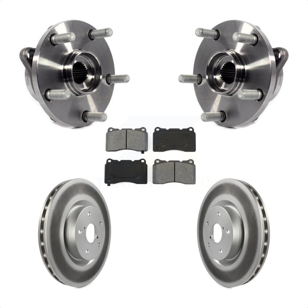 Transit Auto KBB-104162 Wheel Bearing and Hub Assembly for 2005-2017 Subaru Impreza, Subaru WRX STI - Front product image