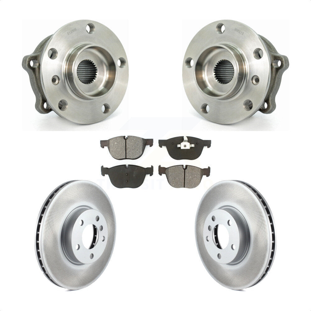 Transit Auto KBB-104166 Wheel Bearing and Hub Assembly for 2007-2019 BMW X6, BMW X5 - Front product image