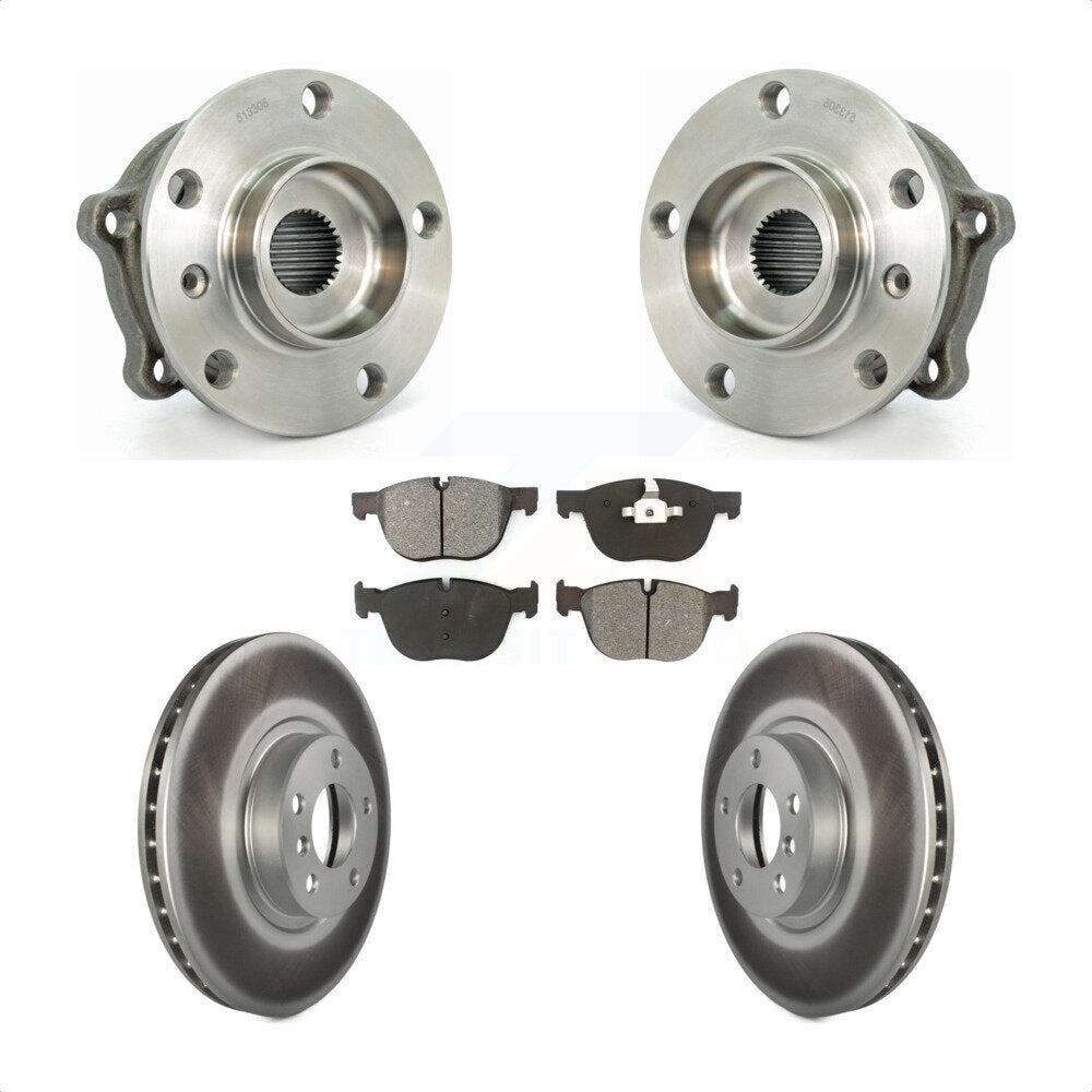 Transit Auto KBB-104167 Wheel Bearing and Hub Assembly for 2007-2018 BMW X5, BMW X6 - Front product image
