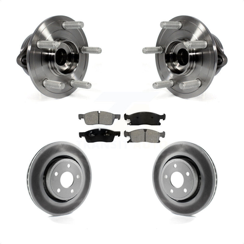 Transit Auto KBB-104184 Wheel Bearing and Hub Assembly for 2011-2024 Jeep Grand Cherokee WK, Dodge Durango, Jeep Grand Cherokee - Front product image