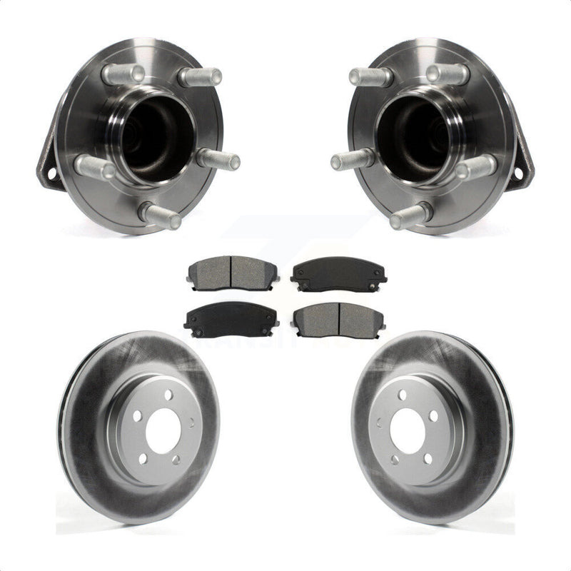 Transit Auto KBB-104185 Wheel Bearing and Hub Assembly for 2012-2023 Chrysler 300, Dodge Challenger, Dodge Charger - Front product image