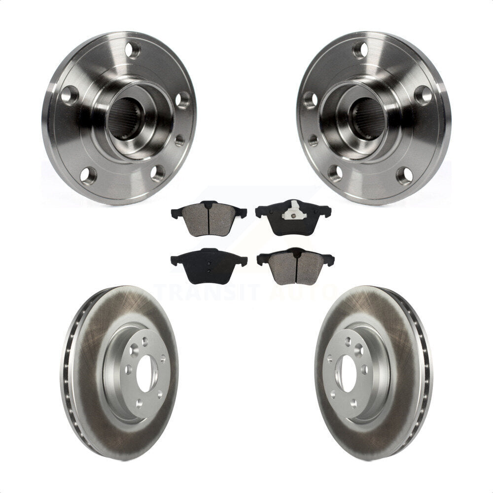 Transit Auto KBB-104191 Wheel Bearing and Hub Assembly for 2008 Volvo V70 - Front product image