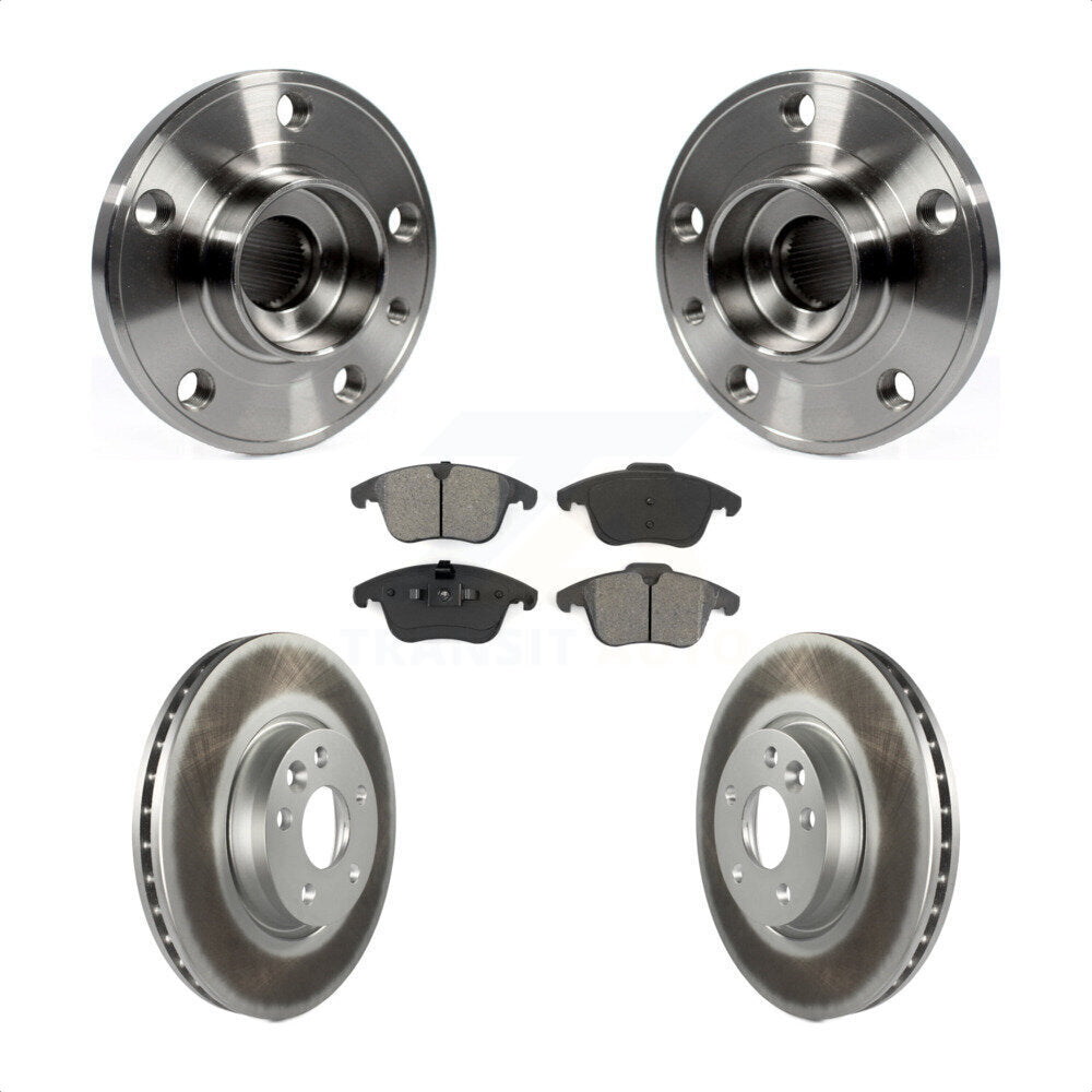 Transit Auto KBB-104192 Wheel Bearing and Hub Assembly for 2007-2018 Volvo S60, Volvo S80, Volvo V60 & more - Front product image