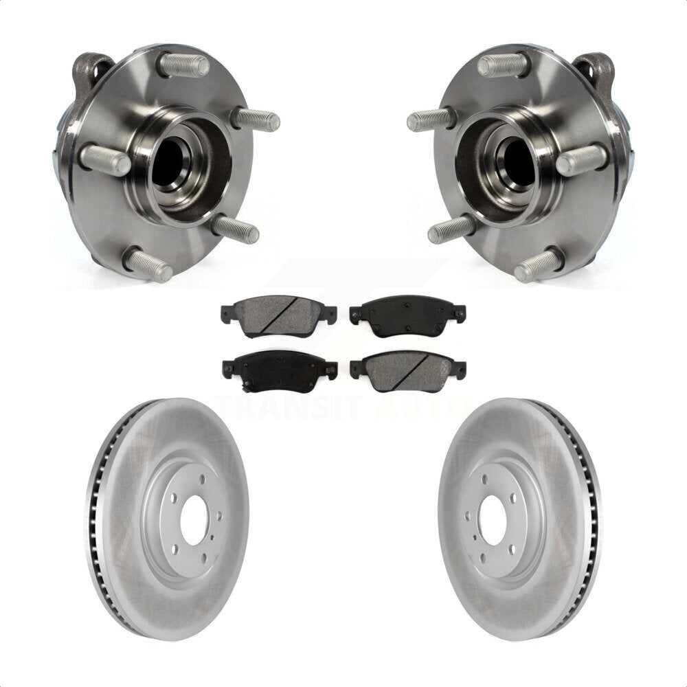 Transit Auto KBB-104200 Wheel Bearing and Hub Assembly for 2007-2015 INFINITI Q60, INFINITI G37, INFINITI G35 - Front product image