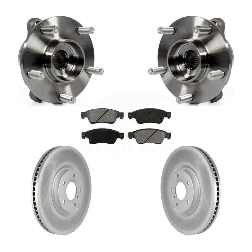 Transit Auto KBB-104207 Wheel Bearing and Hub Assembly for 2007-2015 INFINITI Q60, INFINITI G35 - Front product image