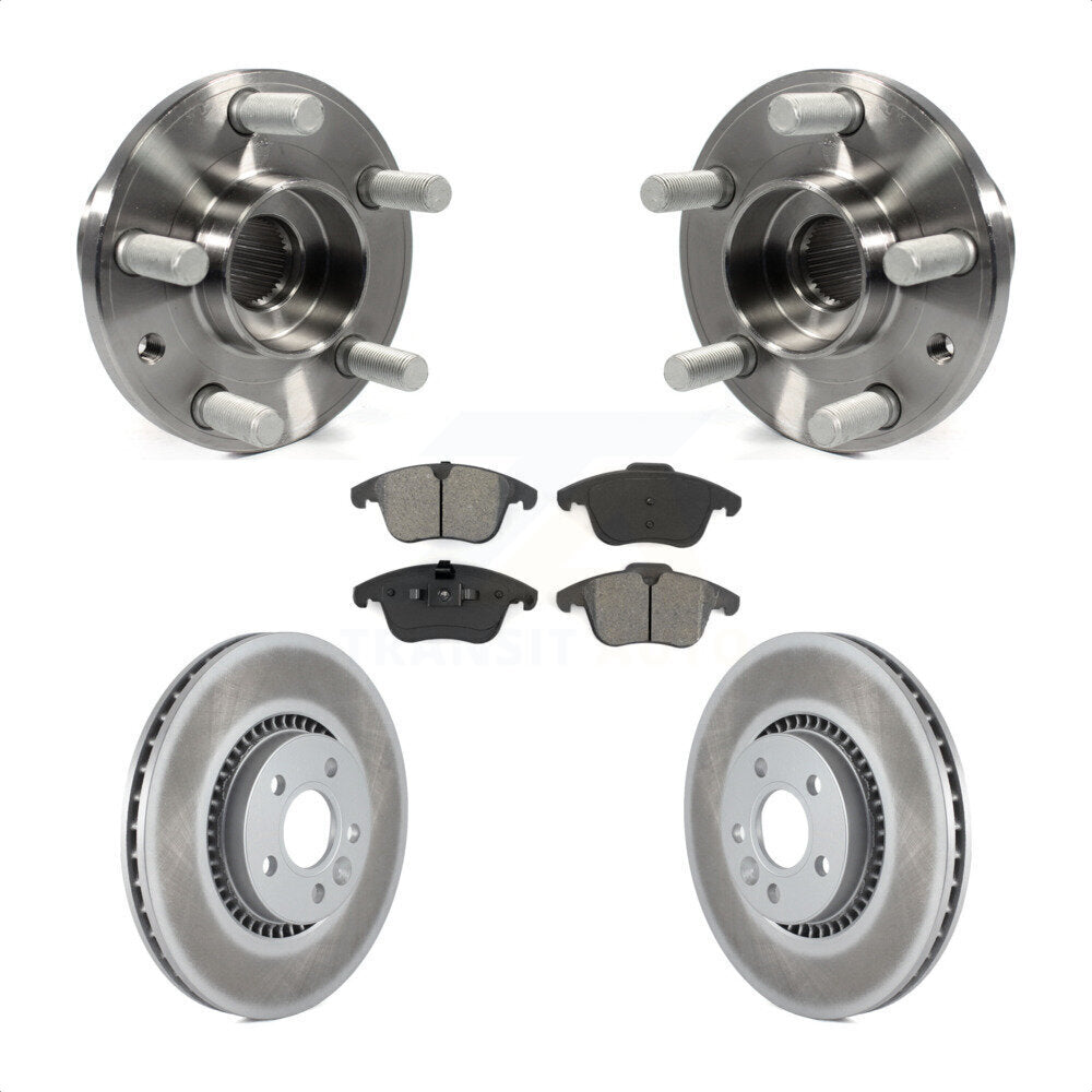 Transit Auto KBB-104213 Wheel Bearing and Hub Assembly for 2008-2015 Land Rover LR2 - Front product image