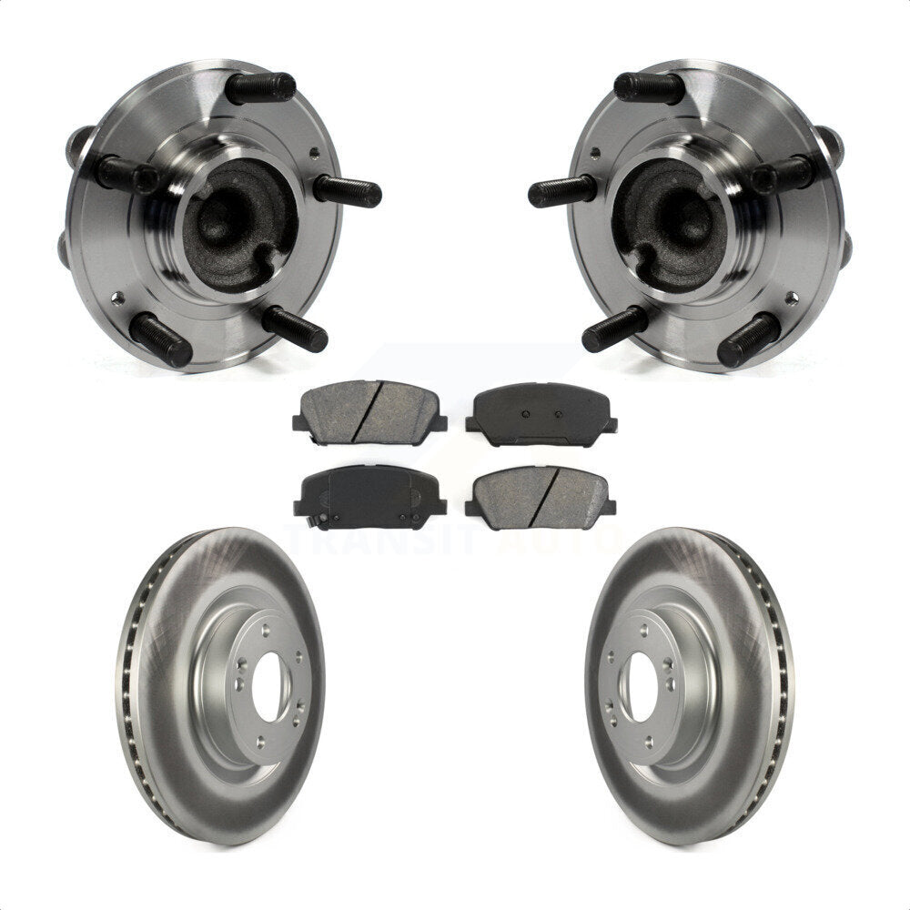 Transit Auto KBB-104216 Wheel Bearing and Hub Assembly for 2010-2016 Hyundai Genesis Coupe - Front product image