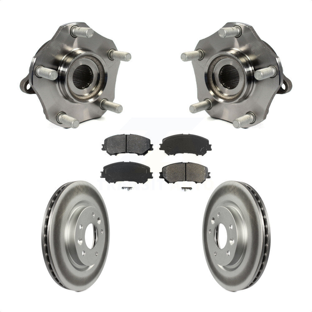 Transit Auto KBB-104230 Wheel Bearing and Hub Assembly for 2014-2022 Nissan Rogue, Nissan Qashqai, Nissan Rogue Sport - Front product image
